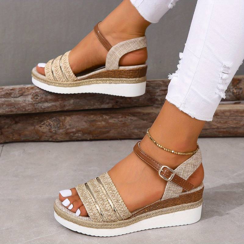 Ankle Strap Orthopedic Open Toe Shoes Volleyball Shoes Women